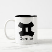 2 Couleurs Tasse de Gémeaux (Gauche)