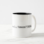 2 Couleurs Tasse de gémissement d'aspirant de Yooper (Devant droit)
