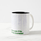 2 Couleurs Tasse de génome (Devant droit)