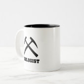 2 Couleurs Tasse de géologue (Devant gauche)
