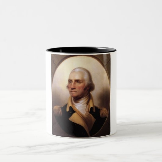2 Couleurs Tasse de George Washington (Centre)
