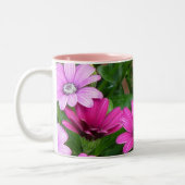 2 Couleurs Tasse de géranium de Cranesbill (fleurs roses) (Gauche)