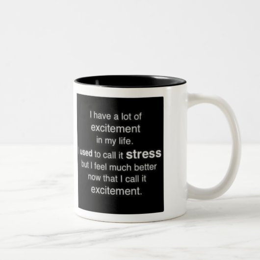 2 Couleurs Tasse de gestion d'effort (Droit)