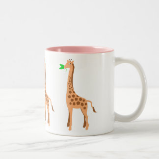 2 Couleurs Tasse de girafe