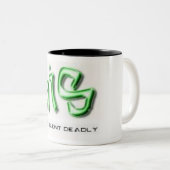 2 Couleurs Tasse de GiS (Devant droit)