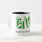 2 Couleurs Tasse de GiS (Devant gauche)