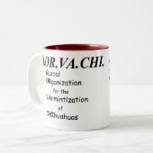 2 Couleurs Tasse de GLORVACHI (Devant gauche)