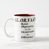 2 Couleurs Tasse de GLORVACHI (Gauche)