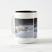 2 Couleurs Tasse de golden retriever (Devant gauche)
