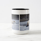 2 Couleurs Tasse de golden retriever (Centre)