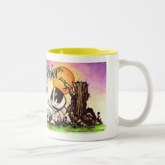 2 Couleurs Tasse de Goober (Droit)