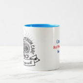 2 Couleurs Tasse de gouvernement de mère (Centre)