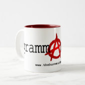 2 Couleurs Tasse de Grammarpunk (Devant gauche)