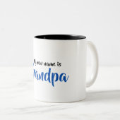 2 Couleurs Tasse de grand-papa (Devant droit)