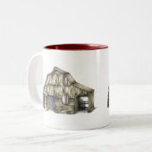2 Couleurs Tasse de grange (Devant gauche)