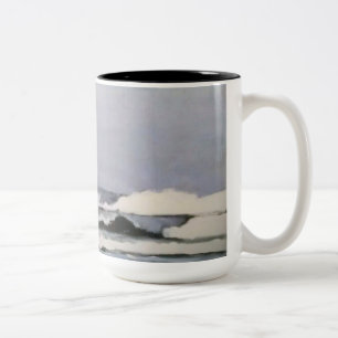 2 Couleurs Tasse de Greenline d'océan