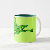2 Couleurs Tasse de grenouille (Devant droit)