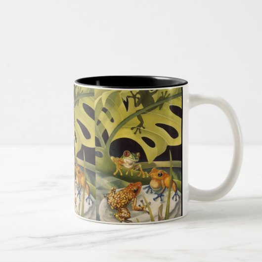2 Couleurs Tasse de grenouille (Droit)