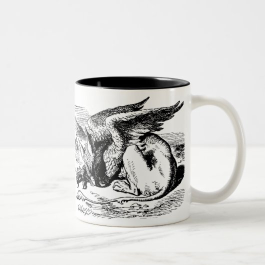2 Couleurs Tasse de Gryphon (Droit)