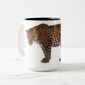 2 Couleurs Tasse de guépard (Devant gauche)
