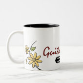 2 Couleurs Tasse de guitariste (Gauche)