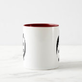 2 Couleurs Tasse de "Gye Nyame" (Centre)
