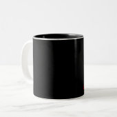 2 Couleurs Tasse de Halloween (Devant gauche)