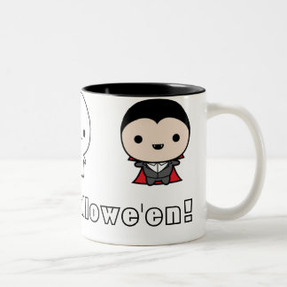 2 Couleurs Tasse de Hallowe'en