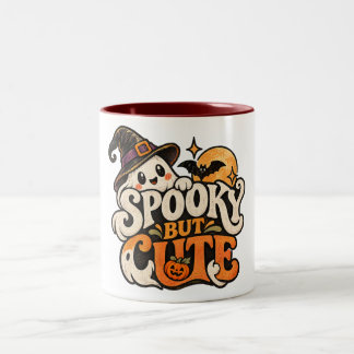 2 Couleurs Tasse de Halloween Conviviale Sorcière Fantôme Mig