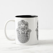 2 Couleurs Tasse de Hamsa (Gauche)