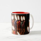 2 Couleurs Tasse de Hanoukka (Devant droit)