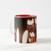 2 Couleurs Tasse de Hanoukka (Devant gauche)