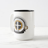 2 Couleurs Tasse de HCS (Devant gauche)