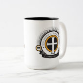 2 Couleurs Tasse de HCS (Devant droit)