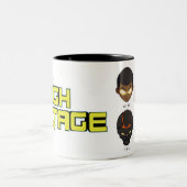 2 Couleurs Tasse de héros de Chibi (Centre)