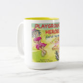 2 Couleurs Tasse de héros de terrain de jeu (Devant gauche)