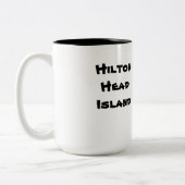 2 Couleurs Tasse de Hilton Head Island (Gauche)