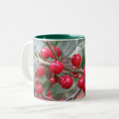 2 Couleurs Tasse de houx de Yaupon (Devant gauche)