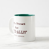 2 Couleurs Tasse de huée de Java (Devant gauche)