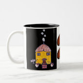 2 Couleurs Tasse de hutte d'écrou (Gauche)