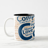 2 Couleurs Tasse de #IAmGeriatrics (Gauche)