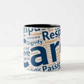 2 Couleurs Tasse de #IAmGeriatrics (Centre)