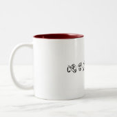 2 Couleurs Tasse de Jacalyn ASL (Gauche)