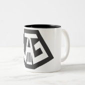 2 Couleurs tasse de jagiiilogo (Devant droit)