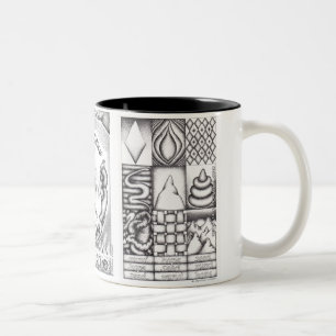 2 Couleurs Tasse de Janice Yudell Snake3