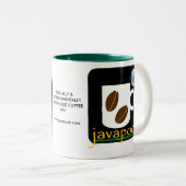 2 Couleurs Tasse de JavaPodz SERC - Exp (Devant droit)