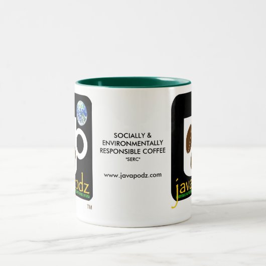 2 Couleurs Tasse de JavaPodz SERC - Exp (Centre)