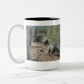 2 Couleurs Tasse de Javelina (Gauche)