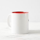 2 Couleurs Tasse de Jésus d'équipe (Devant gauche)