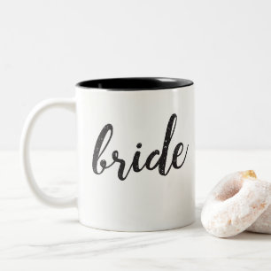 2 Couleurs Tasse de jeune mariée